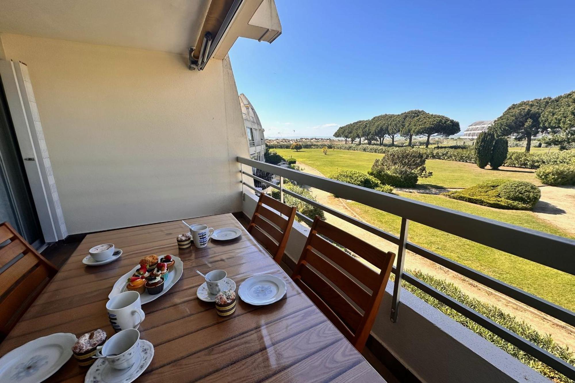 Les Vagues - Residence La Lagune Face A La Plage Le Grau-du-Roi Exterior photo